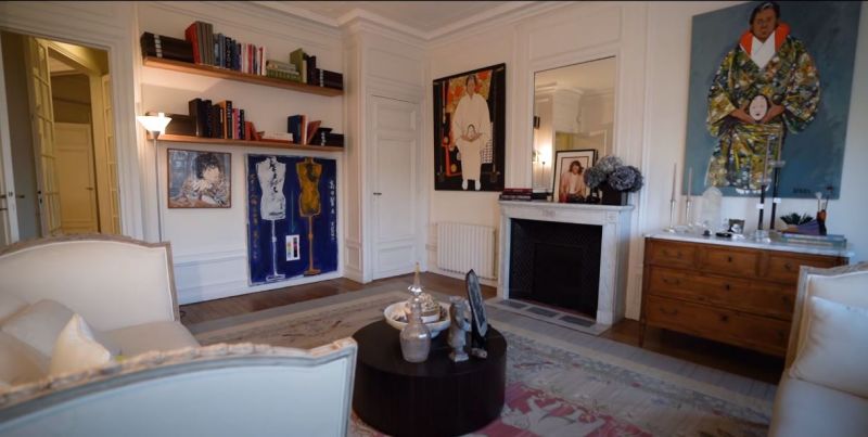 một góc căn hộ của kenzo